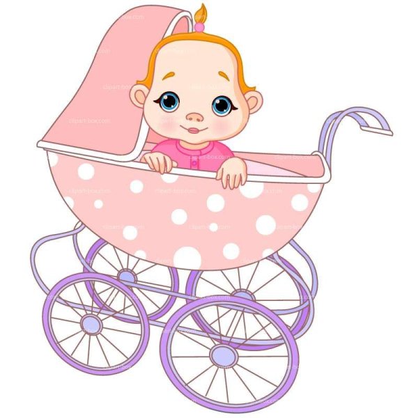 Коляска рисунок для детей