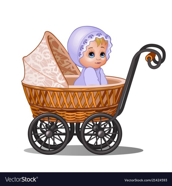 Клипарт коляска на прозрачном фоне