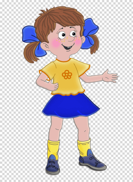 Девочка рисунок для детей