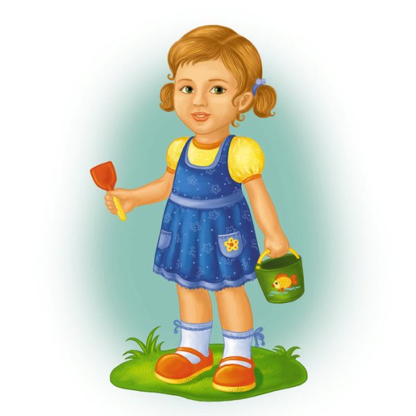 Девочки в детском саду