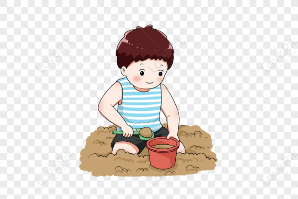 Песочница картинка для детей на прозрачном фоне