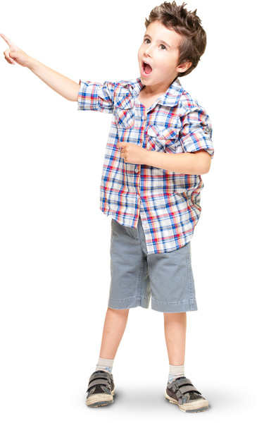 Ребенок в полный рост