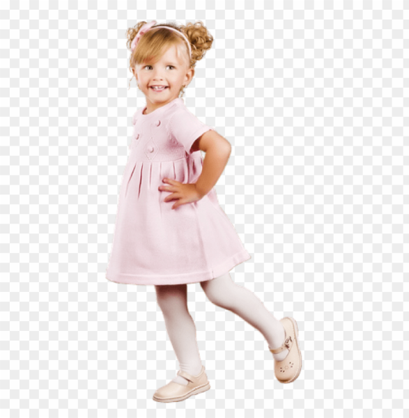 Девочка 5 лет на белом фоне