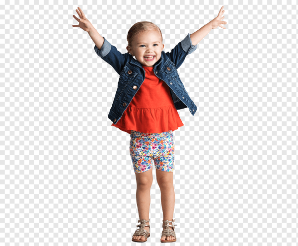 Модный малыш на белом фоне