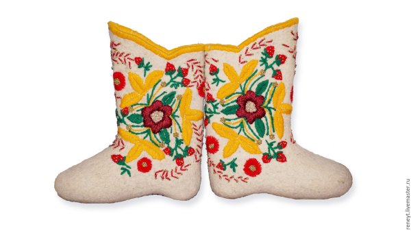 Русская Национальная обувь валенки