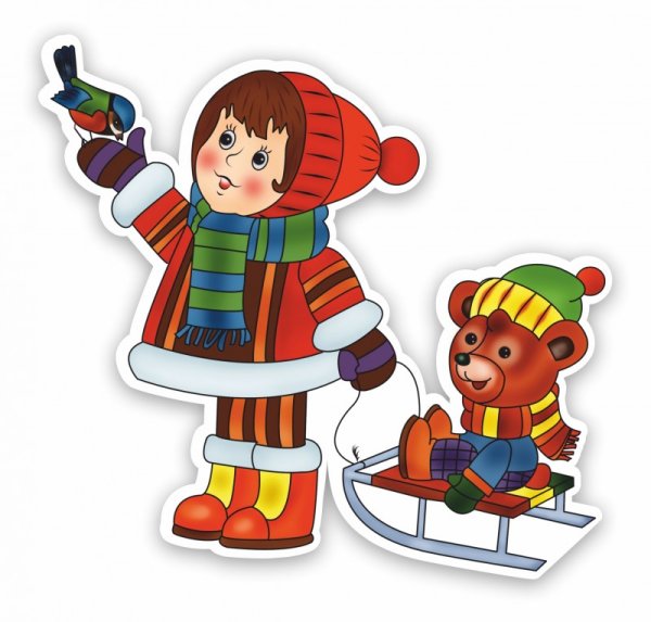 Зимняя одежда для детей мультяшная