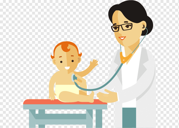 Врач педиатр вектор