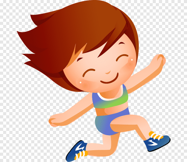 Физкультура на белом фоне