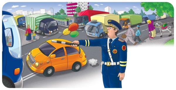 Регулировщик для дошкольников