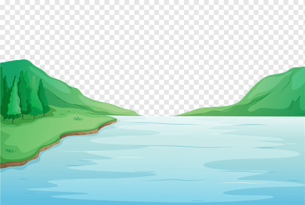 Река мультяшный