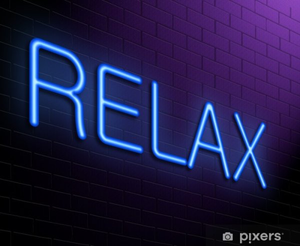 Вывеска релакс