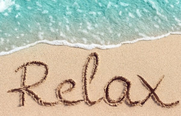 Релакс надпись