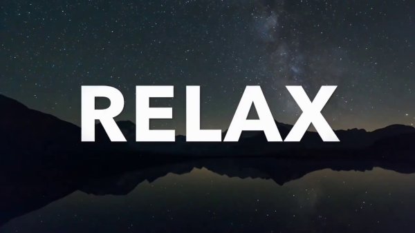 Relax надпись