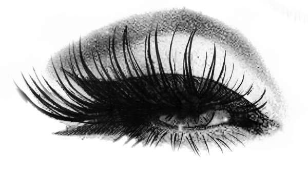 Красивые ресницы для фотошопа