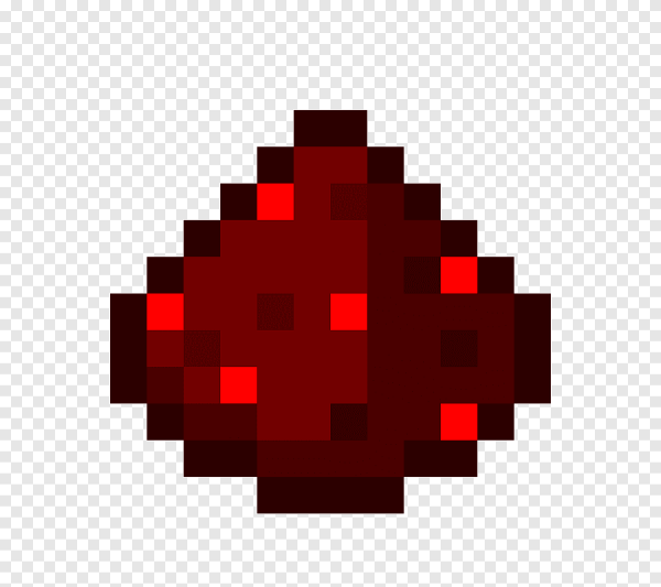 Красный камень редстоун