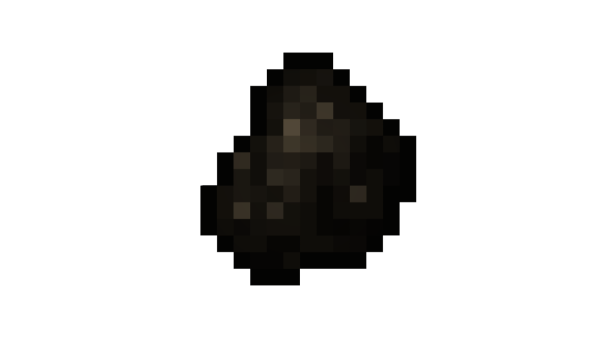 Уголь майнкрафт