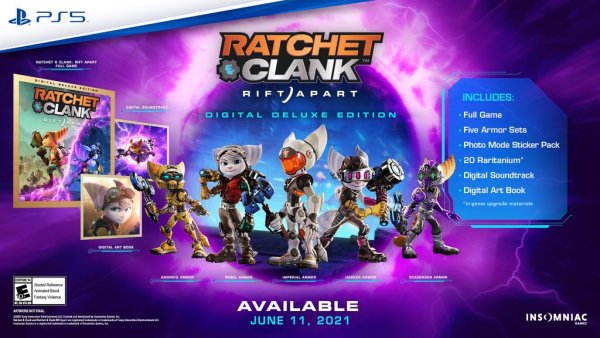 Sony PLAYSTATION 5 + Ratchet & Clank: Rift Apart