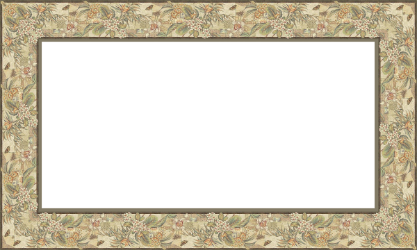 Рамка горизонтальная на прозрачном фоне