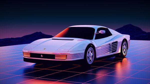 Машина Ferrari Testarossa