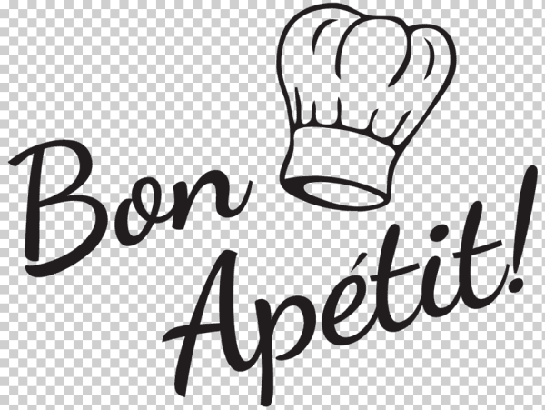 Приятного аппетита на прозрачном фоне