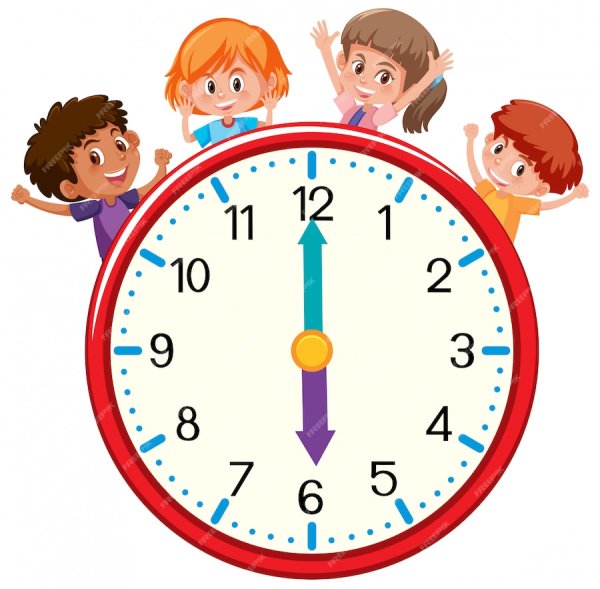 Часы детские режим дня