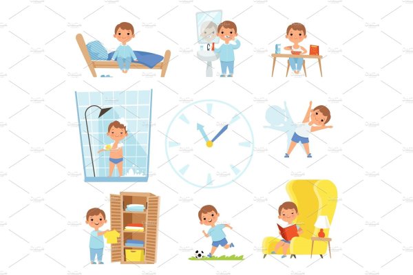 Режим дня рисунок