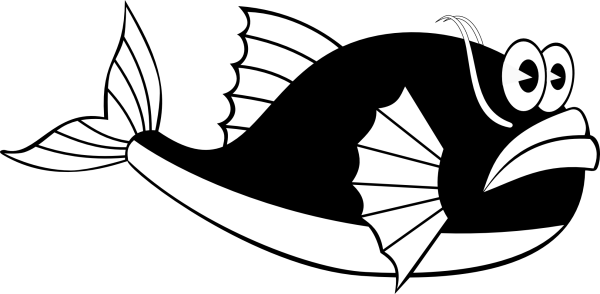 Силуэт рыбы