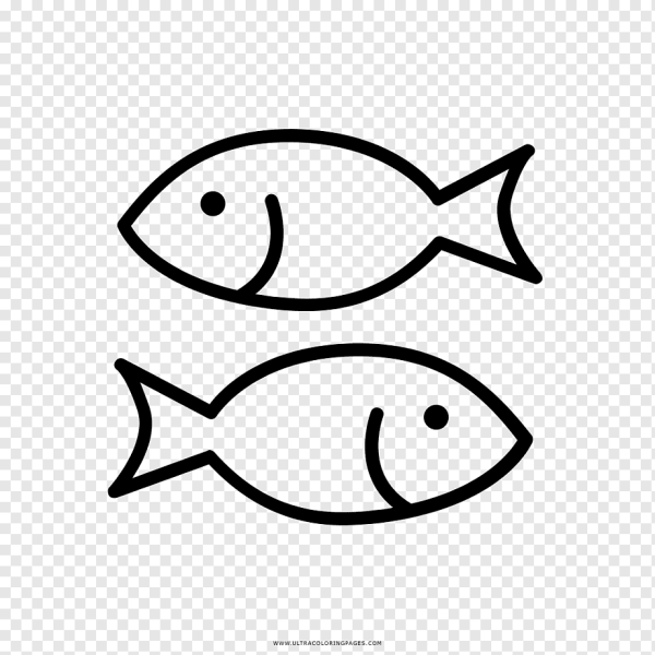 Схематичное изображение рыбы