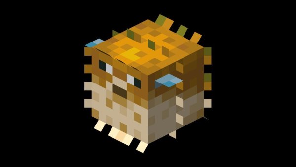 Рыба фугу из МАЙНКРАФТА