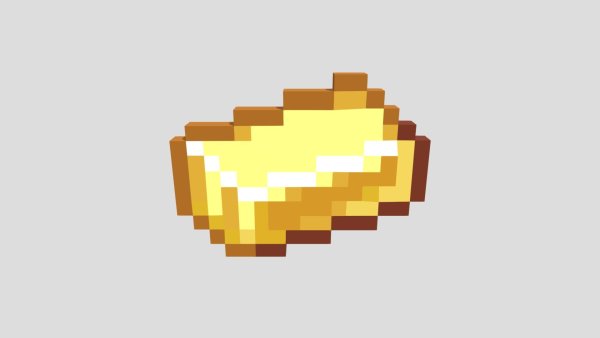 Золотой слиток майнкрафт