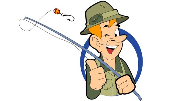 Рыбак рисунок