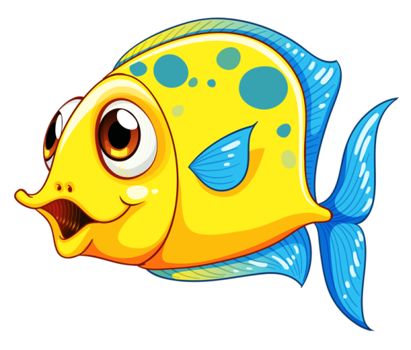 Рыбка мультяшный
