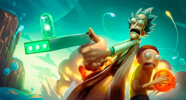 Рик Санчес арт 4k