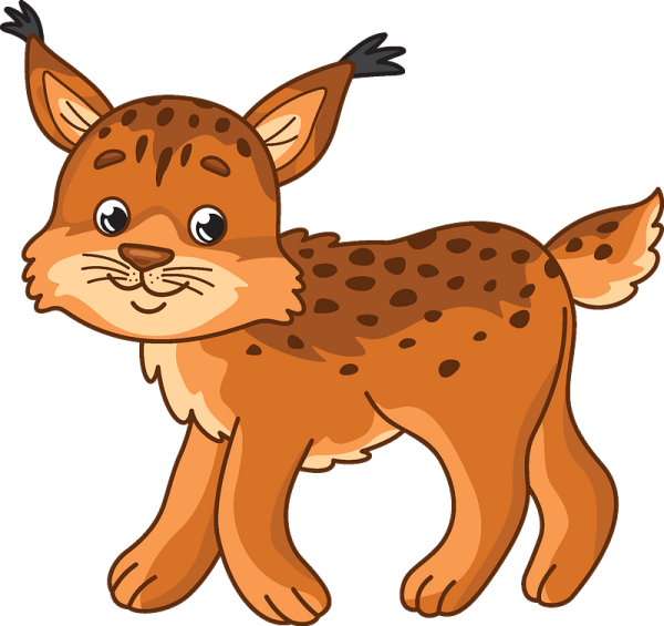 Дикие животные мультяшные