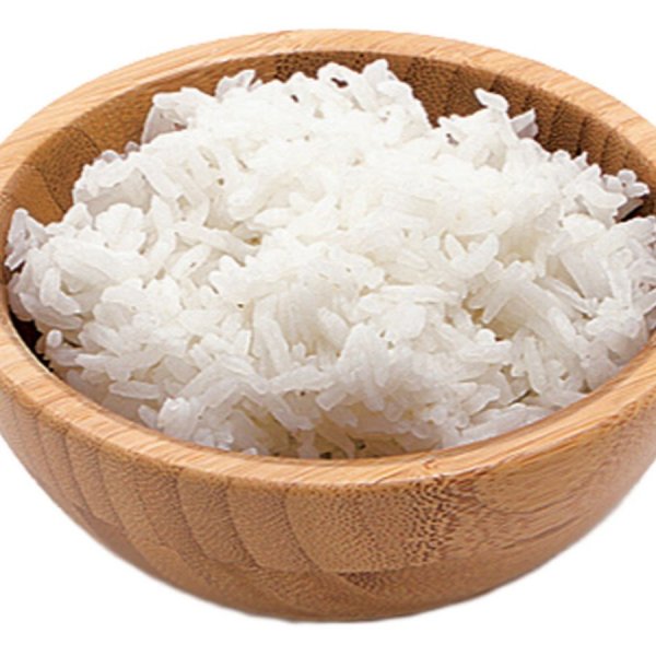 Рис в тарелке