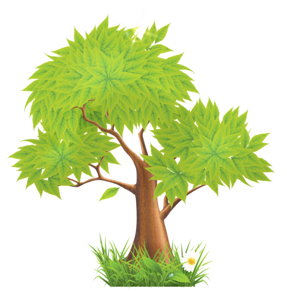 Мультяшные деревья