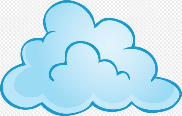 Облако мультяшное