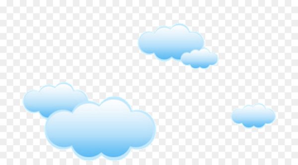 Облако мультяшное на прозрачном фоне