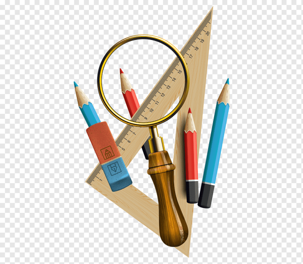 Школьный клипарт на прозрачном фоне