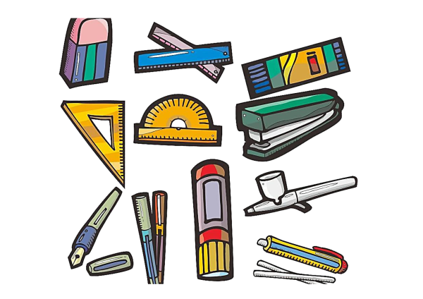 Векторные школьные предметы