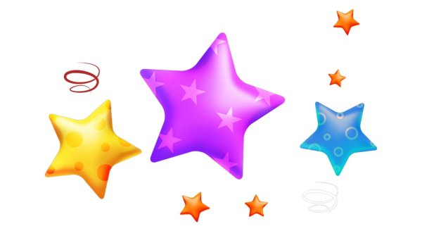 Красивые звездочки