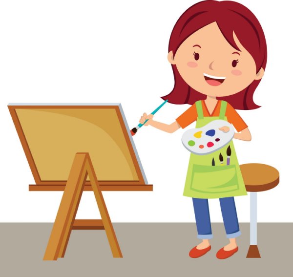 Художник рисунок для детей