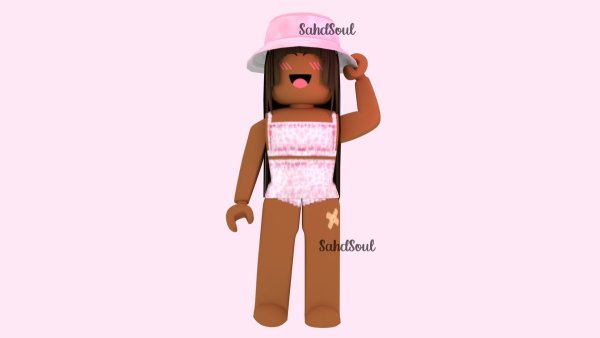 РОБЛОКС девушки на белом фоне