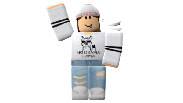 Roblox герои на белом фоне