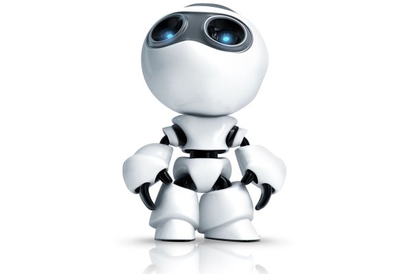 Человечек робот