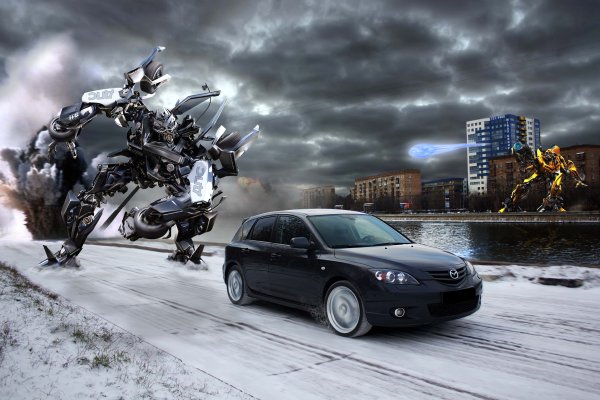 Мазда 3 трансформер