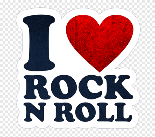 Надпись рок-н-ролл