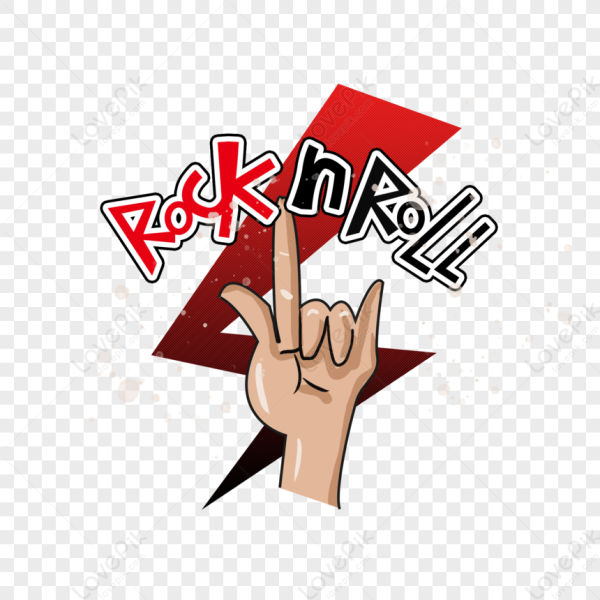 Рокенрол надпись