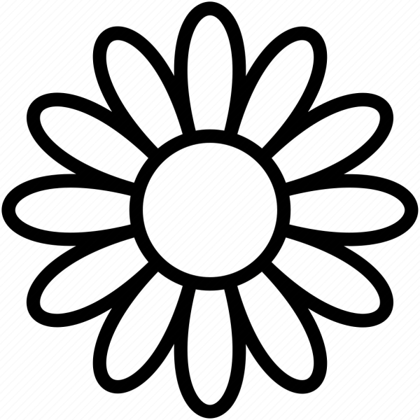 Ромашка пиктограмма