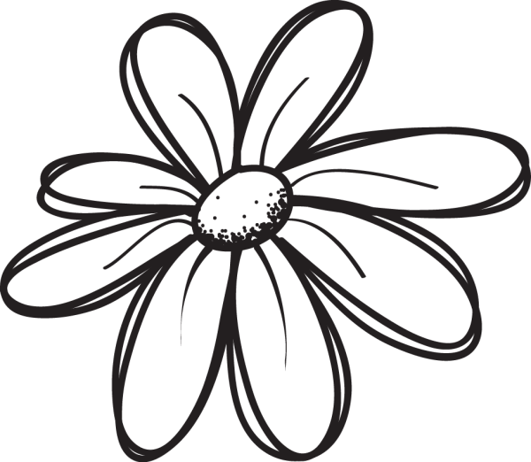 Ромашка рисунок